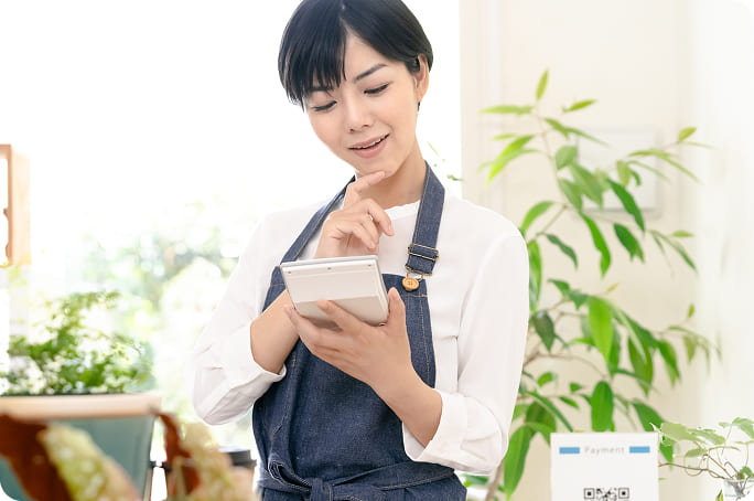 女性の写真